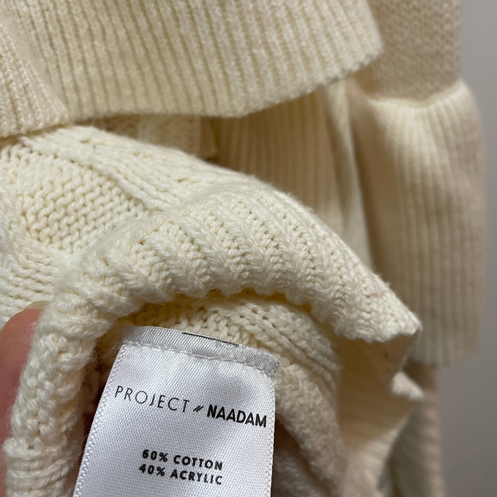 Project // Naadam Ruffle Sweater - Picture 2 of 4
